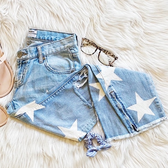 Free People Denim - Free People Freebirds Star Skinny Jeans Size 26